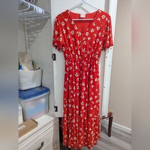 Siren Lily bright maxi dress, XL